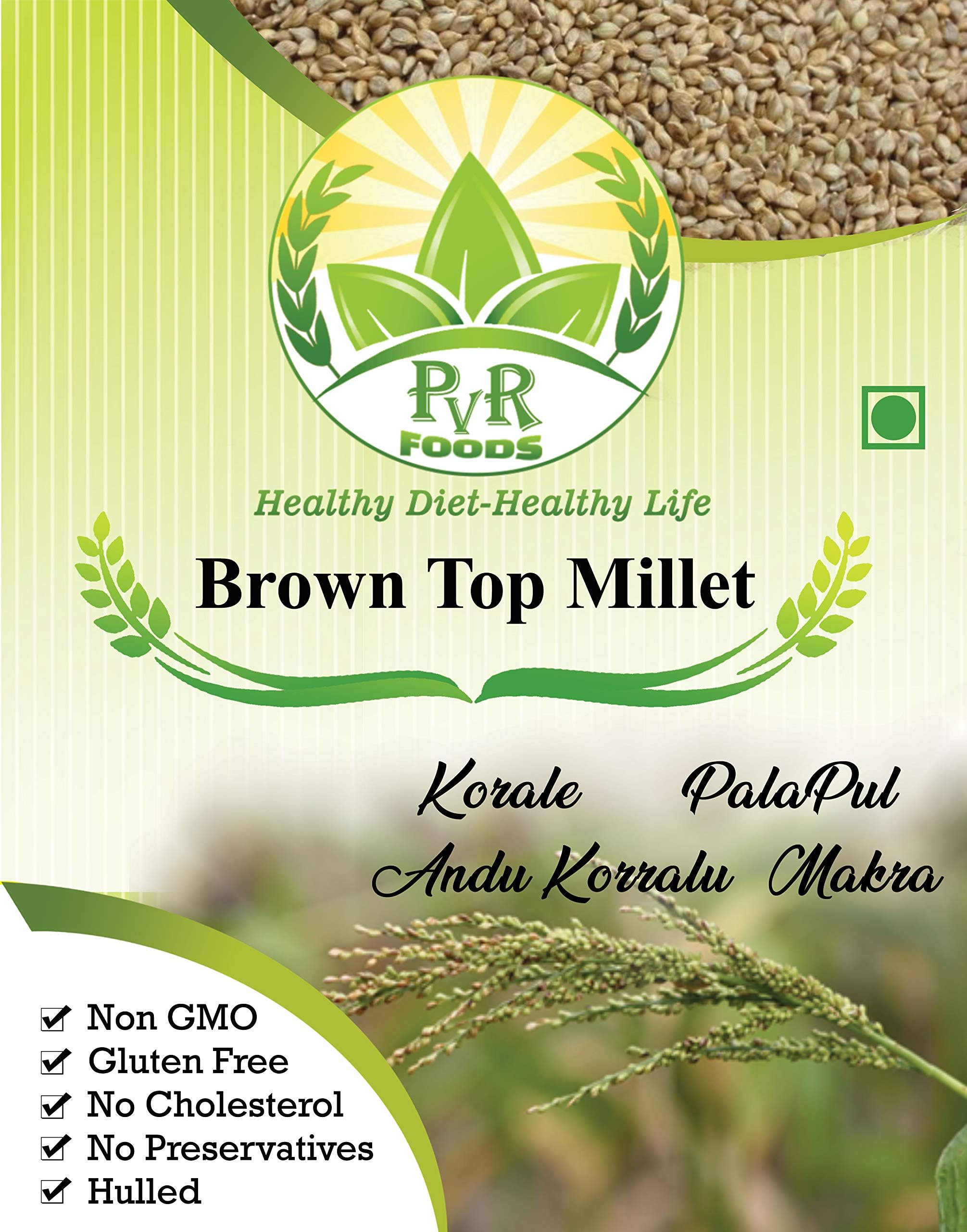 17x500Gms assorted millets. Kodo, Barnyard, Little, Browntop, Foxtail, Pearl, Poso