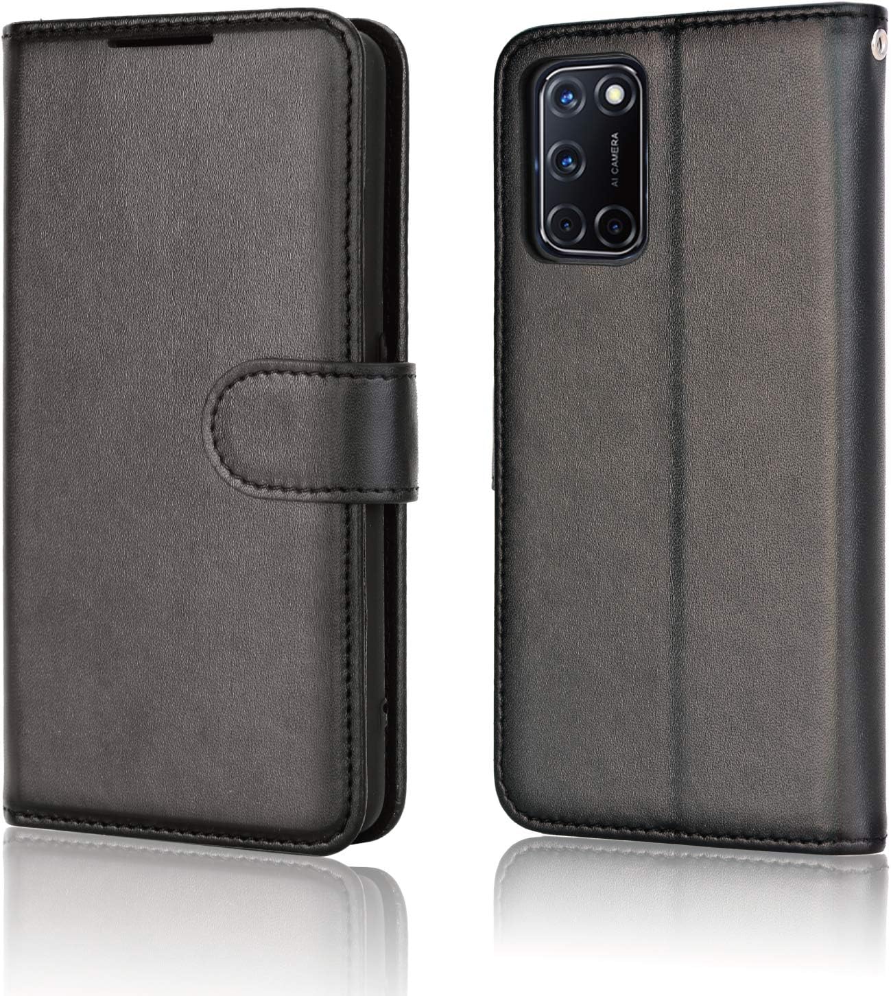 TECHGEAR Leather Wallet Case for Oppo A72 / A52 / A92, Flip Protective Case Cover with Wallet Card Holder - Image 3