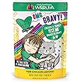 Weruva B.F.F. OMG - Best Feline Friend Oh My Gravy!, Chicken & Turkey Text Me with Chicken & Turkey in Gravy, 2.8oz Pouch (Pack of 12)