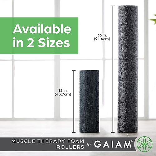Gaiam Restore Foam Roller for Muscle Massage 36