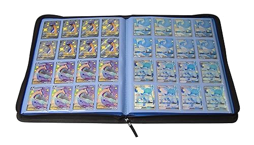ringless card binder Amazon.com: 16 Pocket Card Binder, Ringless Zip Trading Card Binder, 1000+  Double Sided Pocket PU Collection Binder, Collector Album, Card Folder for  MTG, TCG, Sports Cards : Toys & Games