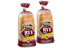 STERN'S BAKERY Rye Bread - 2 Pack - 32 oz per Loaf | Delicious Sandwich Bread | Fresh Bread | Soft & Light Rye Bread | Dairy & Nut Free | Stern’s Bakery (2 Pack)
