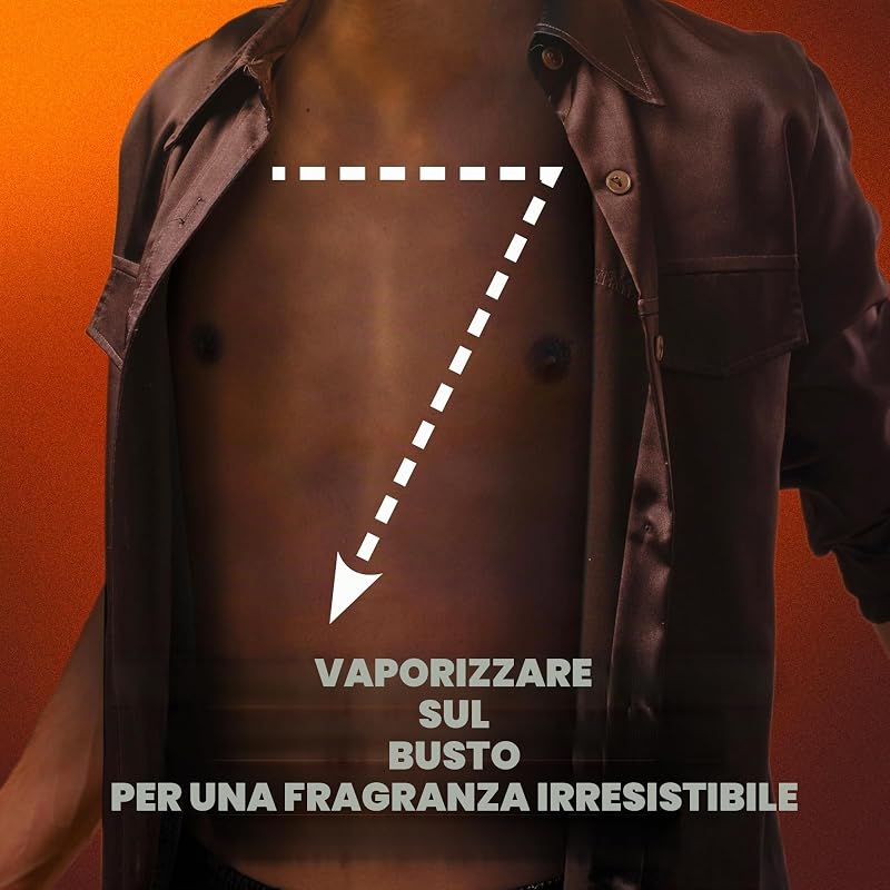 Deodorante per uomo Antitraspirante Dark Temptation 150 ml - Confezione da 6 - Spray - Fresco