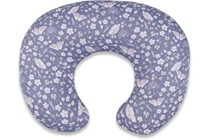 Nursing Pillow & Breastfeeding Pillow – Ergonomic C-Shape for Breastfeeding & Bottle Feeding, Standard Size Breathable with W