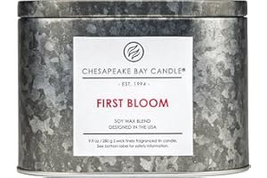Chesapeake Bay Candle Heritage Two-Wick Tin Scented Candle, First Bloom