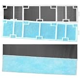 Mavnai Annual Mini Split Filter Bundle Compatible with Mitsubishi Electric MAC-2330FT-E and MAC-3000FT-E Filter Bundle, Anti-Allergy, Frames Included (2 pk), with Additional Set of Replacement Filters