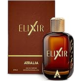 Atralia Elixir Eau de Parfum 100ML | Fresh Amber Woody Perfume for Men | Long Lasting Fragrance with Mint, Lavender, Bergamot, Amber & Vanilla