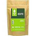 Elevate Tea Chinese Gunpowder Tea, Loose Leaf Green Tea, Medium Caffeine, 3 oz Pouch - 30 Cups, Hot & Iced Tea, No Artificials