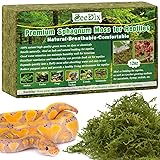 ZeeDix 0.75LBS Sphagnum Moss for Reptiles, 20QT