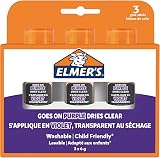 Elmer's Disappearing Purple Glue Sticks 6g 3 Count - Washable & Dries Clear view 2