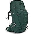 Osprey Aether Plus 100L Men's Backpacking Backpack, Axo Green, S/M