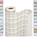 Smart Design Bonded Grip Shelf Liner - 12 Inch x 10 Feet - Non Adhesive, Strong Grip Bottom, Easy Clean Kitchen Drawer, Cabin