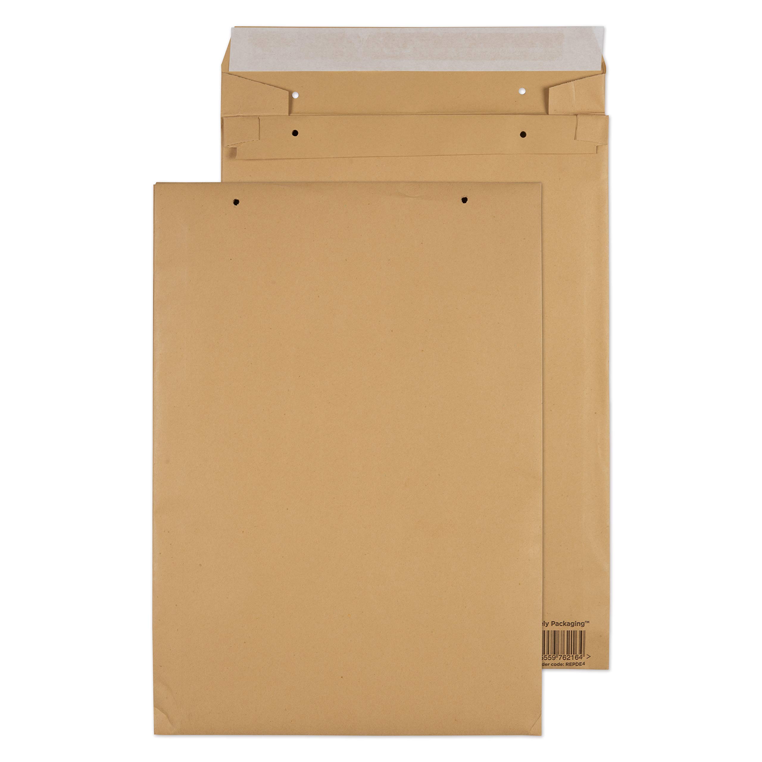 Blake GoSecure Manilla E4 Gusset Pocket Envelope 140gsm (Pack of 100) REPDE4 — image 1