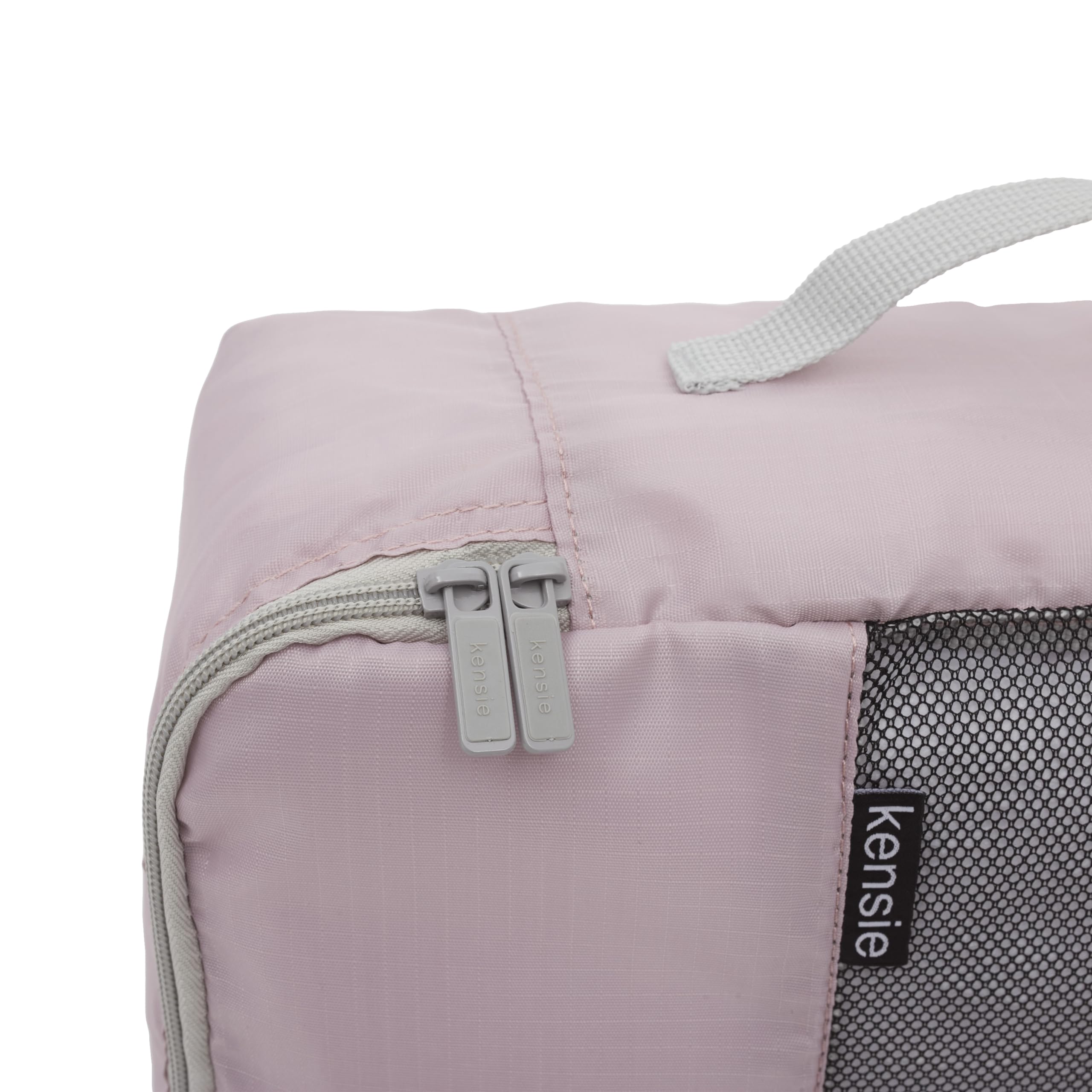kensie Women's Hillsboro Luggage & Travel Bags, Burnished Lilac, 4 Piece Set