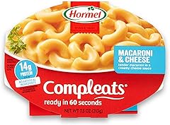 HORMEL COMPLEATS Macaroni & Cheese Microwave Tray, 7.5 Ounces (Pack of 7)