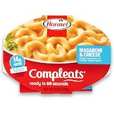 HORMEL COMPLEATS Macaroni &amp; Cheese, Microwaveable, 7.5oz x7 | 14g Protein / tray, Mac and Cheese. Ready to Eat Meal in 60 seconds. Perfect for a Quick Meal. Convenient Prepared Food