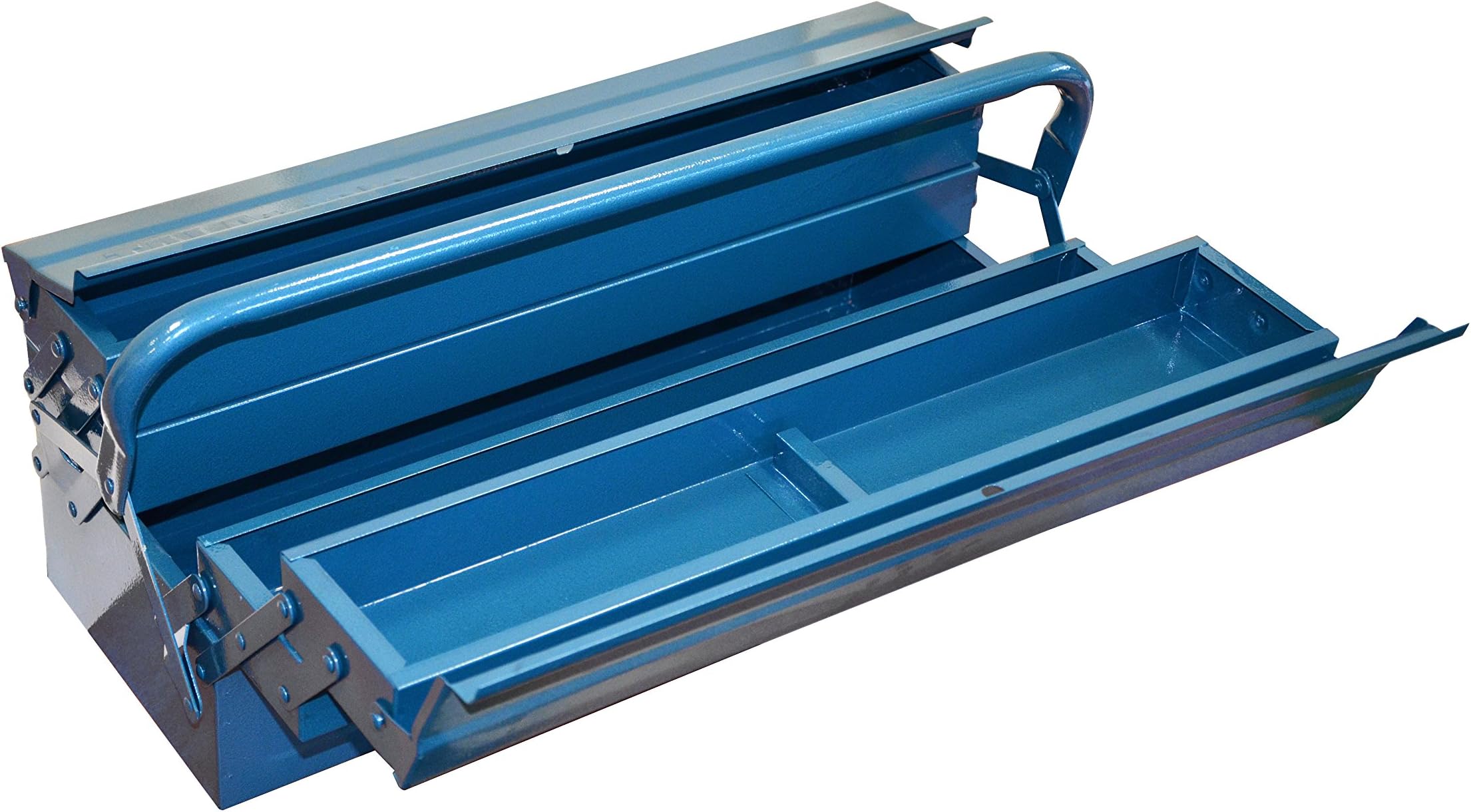 Tala Tools TA46205 21-Inch Cantilever Metal Tool Box with 5 Tray by
