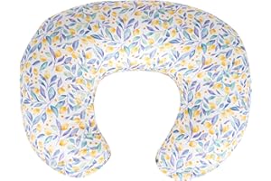 Nursing Pillow - Breastfeeding Pillow with Breathable Filling & Removable Cover, Ergonomic Support for Breastfeeding & Bottle