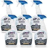 PURELL Professional Surface Disinfectant Spray, Citrus Scent, 32 fl oz Capped Bottle with Spray Trigger in Pack (Pack of 6) - 3342-06