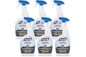 PURELL Professional Surface Disinfectant Spray, Citrus Scent, 32 fl oz Capped Bottle with Spray Trigger in Pack (Pack of 6) - 3342-06