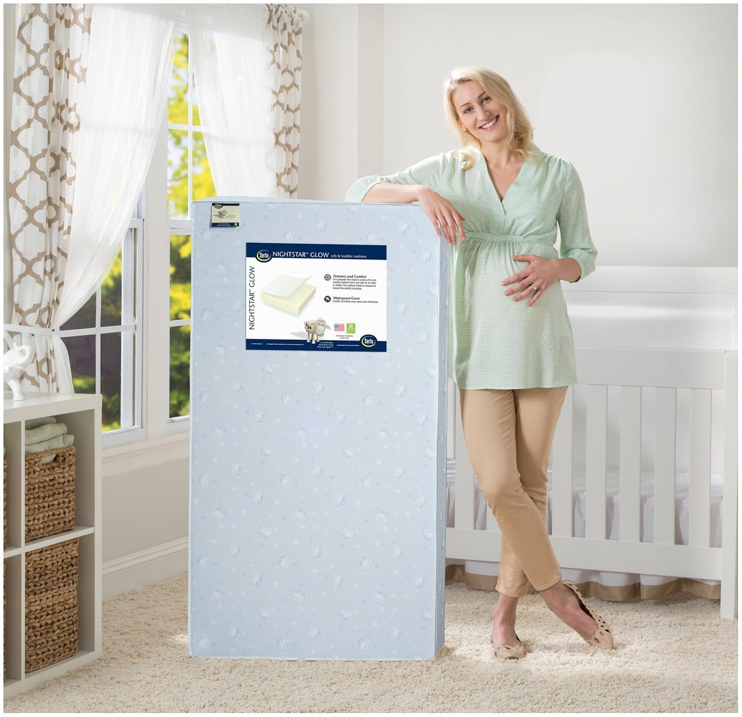serta nightstar glow crib mattress