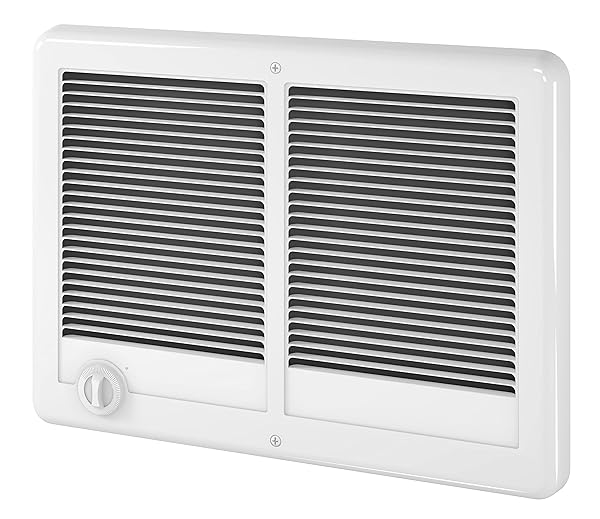 CADET COM-PAK TWIN ELECTRIC WALL HEATER COMPLETE UNIT WITH THERMOSTAT (MODEL: CSTC402TW, PART: 67527), 13648/10236 BTU, 240/208 VOLT, 4000/3000 WATT, WHITE