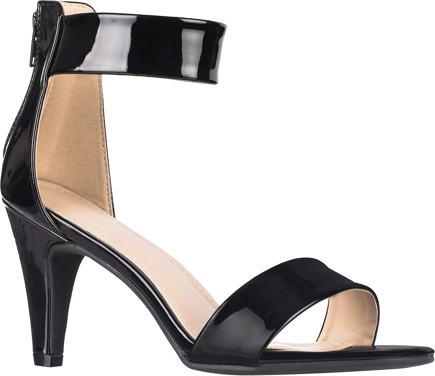 Amazon Com Illude Women S Ankle Strap Open Toe Comfortable High