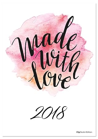Typographie Kalender 2018 Sprüche Kalender Statements Kalender