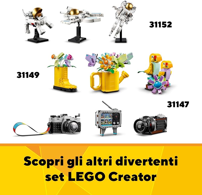 Creator 3 in 1 Pattino a rotelle retrò 31148