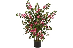 Nearly Natural 42in Bougainvillea Artificial Tree