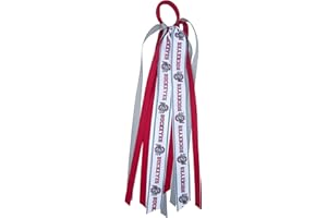 Divine Creations NCAA Ohio State Buckeyes Girls ES1-Ohiostohio State Fan Tails, Red, One Size