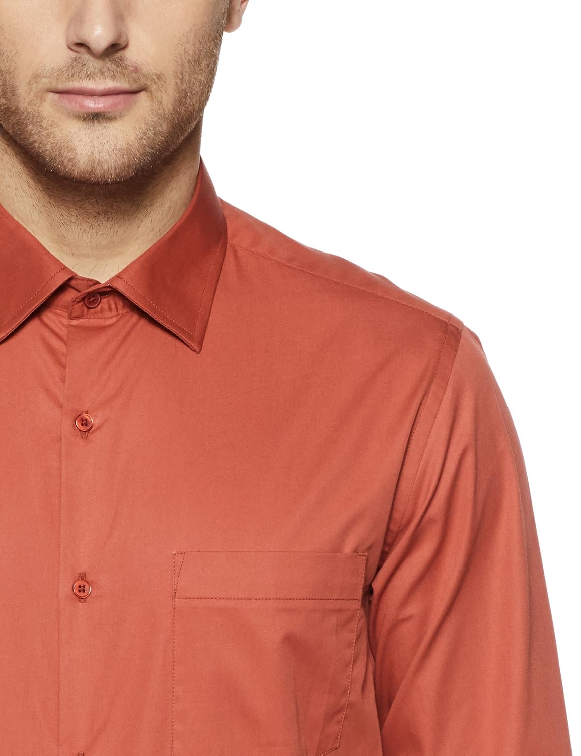 diverse men's solid regular fit formal shirt