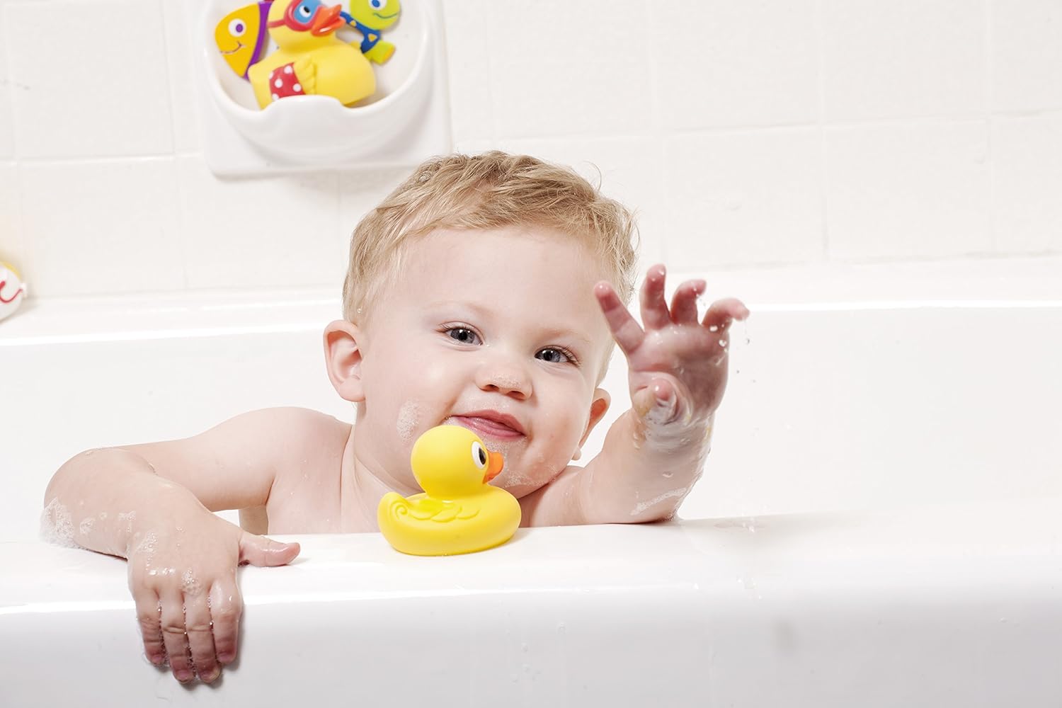 nuby duck bath toy