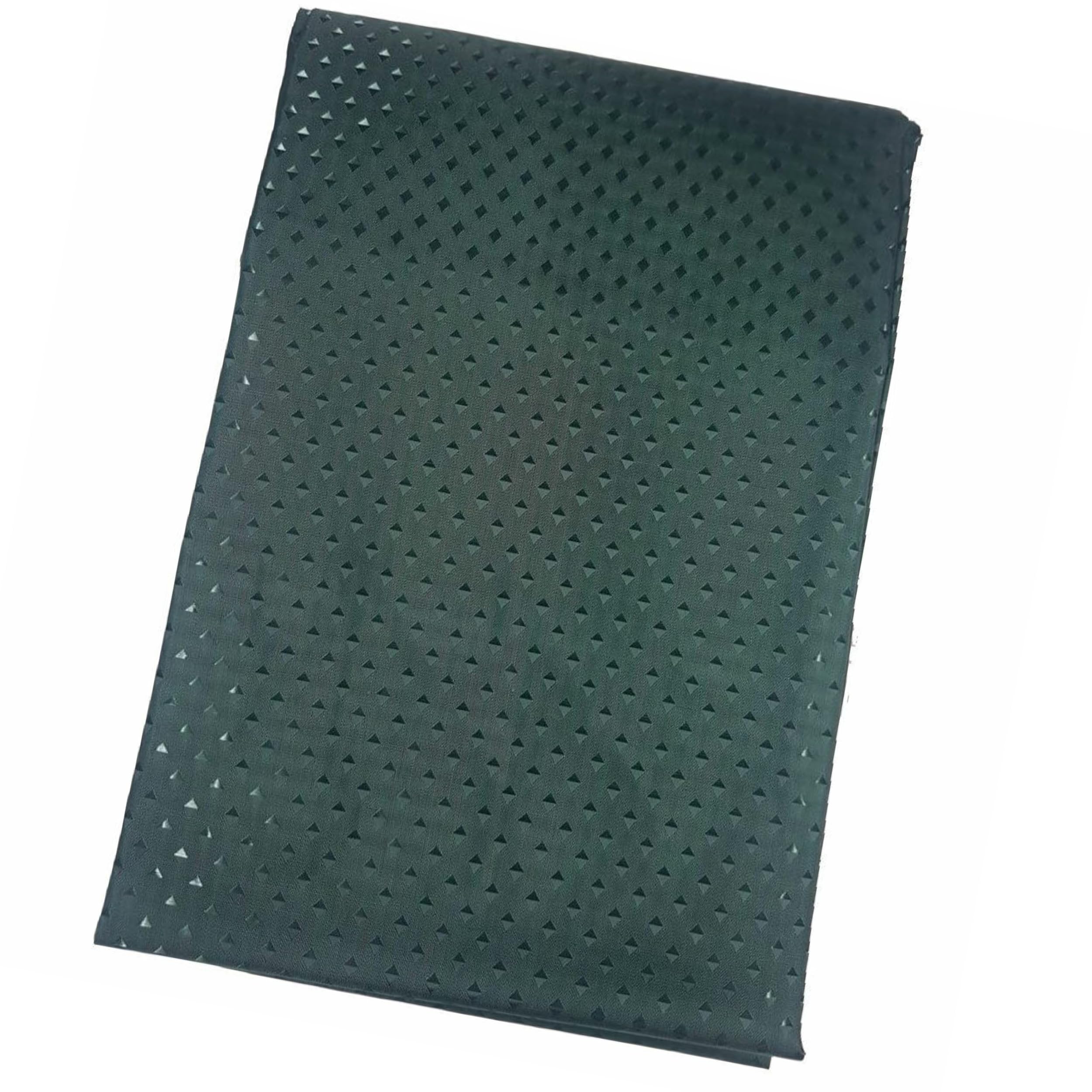 Glamified Waffle Grey Shower Curtains Mould proof Resistant Washable, Water Repellent Heavy Duty Weighted Fabric Shower Curtains Bathroom 180 x 180cm Drop (Green) — image 1