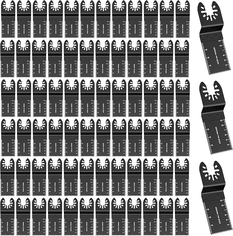 Meff-Mluk 100Pcs Oscillating Tool Blades Universal Compatible with Dewalt