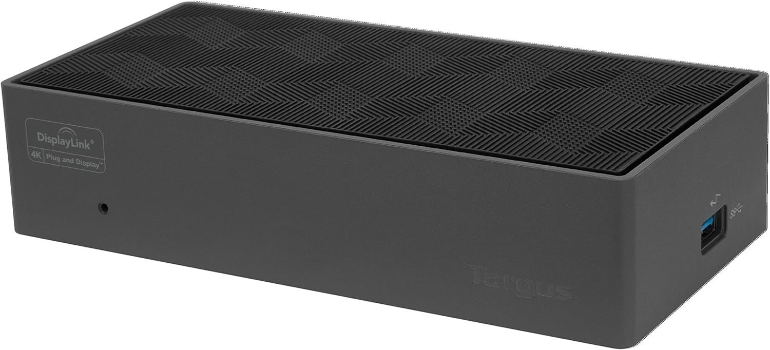 Targus USB-C Universal DV4K Docking Station with 100W Power (DOCK190USZ): Computers & Accessories