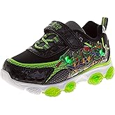 Boys Character Shoes Light Up Shoes LED Athletic Shoes for Boys Sonic MonsterJam Spiderman Mickey Paw Patrol Toy Story TMNT Sneakers for Kids (Sizes: 5-10 Toddlers / 11-12 Little Kid)