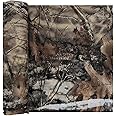 LOOGU Camo Netting, Duck Blinds Cover, Quiet Mesh Net, Camouflage Netting Cover Army Military 59" W Mesh Fabric Cloth Material for Hunting Blind