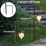 AKOFIC 2 Pack Adjustable Shepherds Crook Hooks 100cm Garden Stake view 6