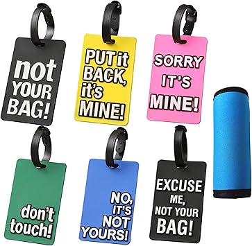 sturdy luggage tags