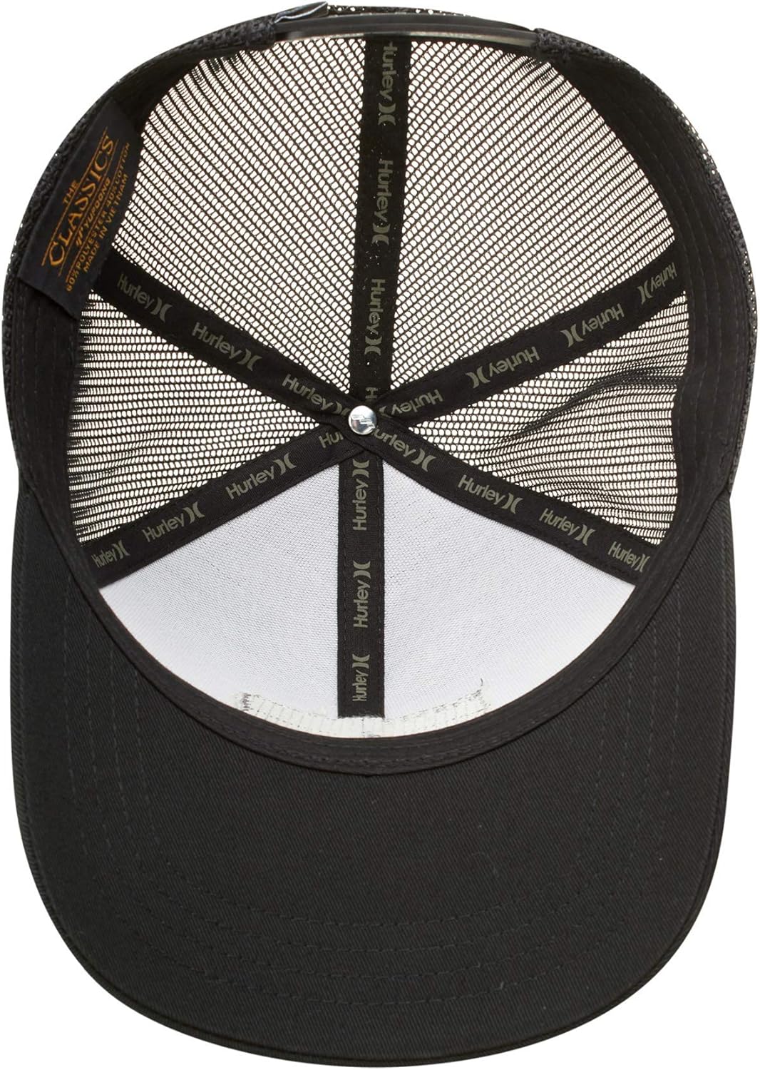Hurley Men's Destination Curved Bill Trucker Baseball Cap Hat: Clothing