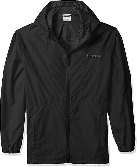 black columbia men's windbreaker