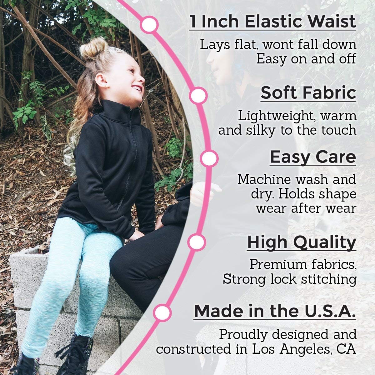 Oh So Soft Solid and Print Women's and Girl's Leggings: Clothing
