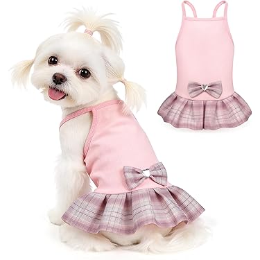 large dog birthday dress Pawpatu Hot Pink Birthday Cupcake Polka Dot Dress for Pets– Popatu