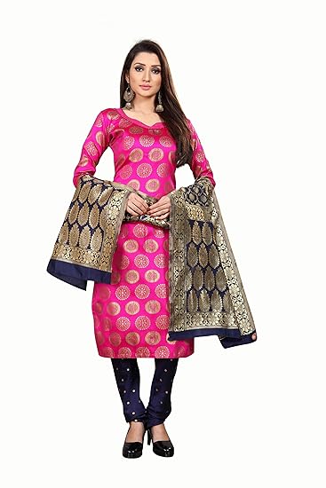 Anand dress material jaquard salwar kurta dupatta