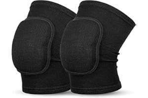 AIYORSE 2 Pair Tandem Volleyball Elbow Pads, Arm Brace Pads Elbow Protector Strap Support Fitness Arm Protector Compression Breathable with Padded Soft Support Cushion for Men and Women(Black,XS)