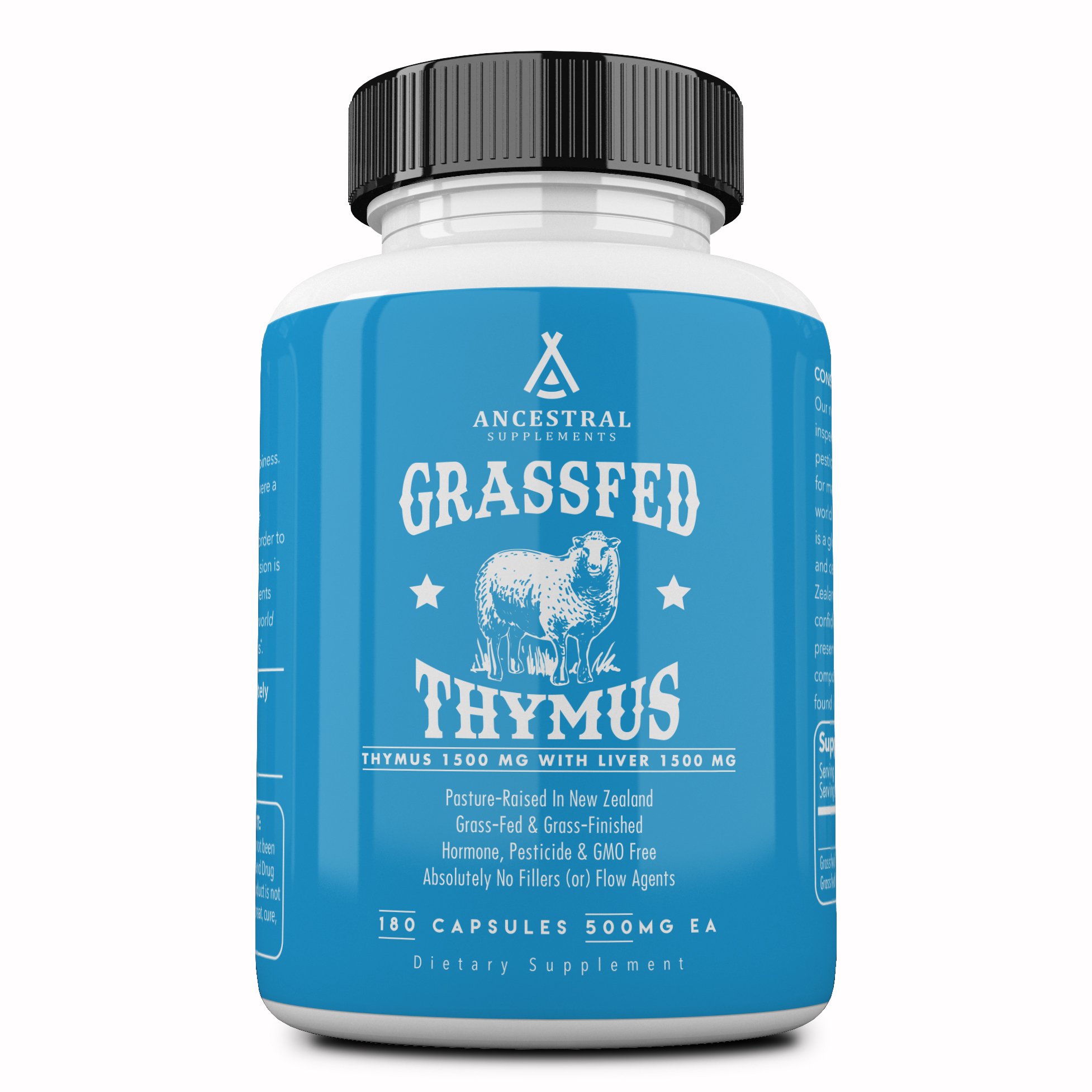 Ancestral Supplements Grass Fed Thymus Extract (Glandular) — Supports