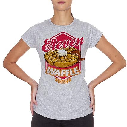T-Shirt Stranger Things - Eleven Waffle Day - Film