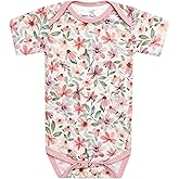 Copper Pearl, Short Sleeve Bodysuit, Florals