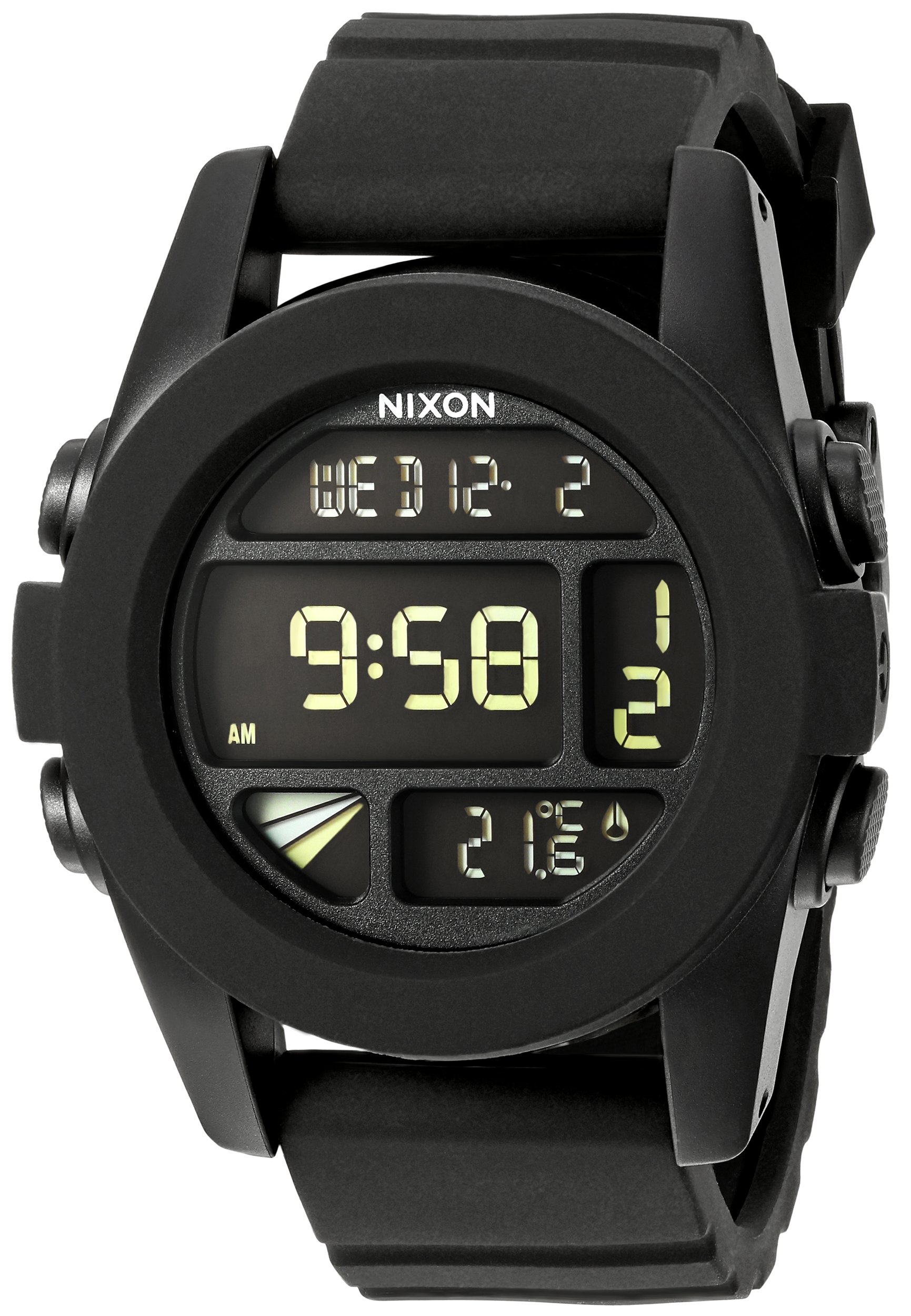 Nixon Unit A19700000. Black Men’s Digital Watch. (44mm. Digital LCD